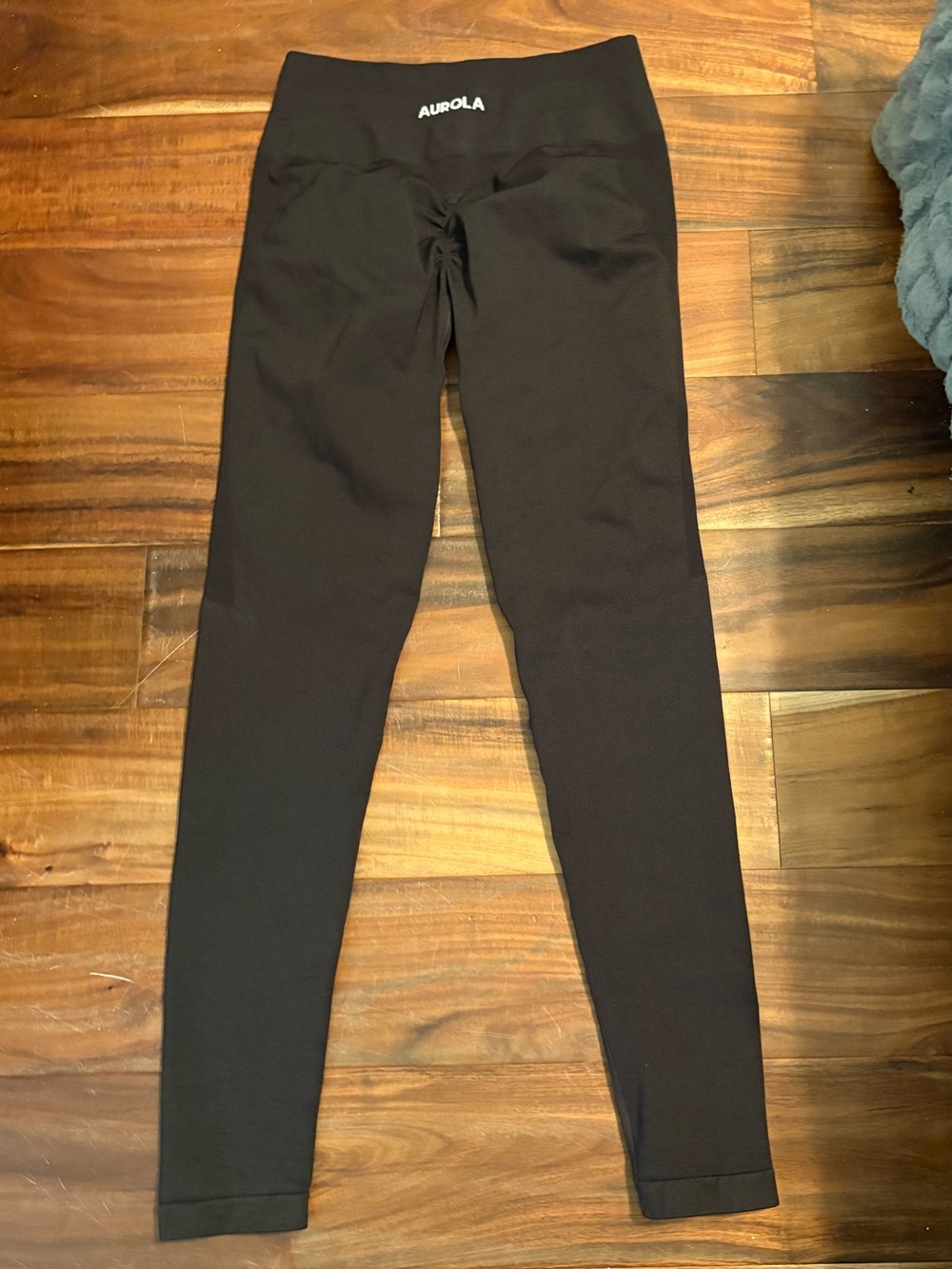 AUROLA Brown Seamless Scrunch Butt High Waist Leggings Yoga Gym Size‎ S/M (1041)